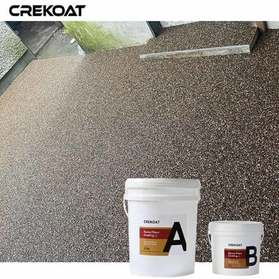 Nahtlose Oberfläche Epoxy aus Kiesstein für Betonholz oder Metall