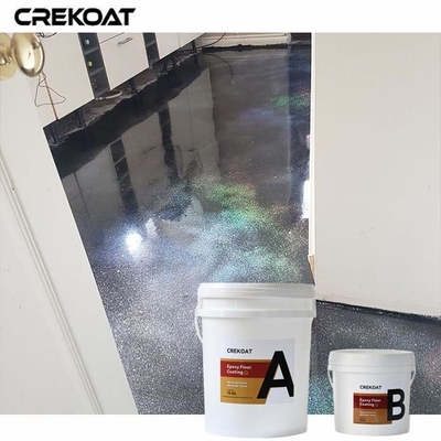 Umweltschonende metallische Epoxy-Bodenbeschichtung Schnelle Härtungszeit für schnellere Installation