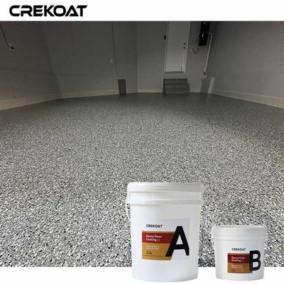 Einzigartiges Aussehen Flake System Epoxy kann mit Metallglitzer Effekten angepasst werden