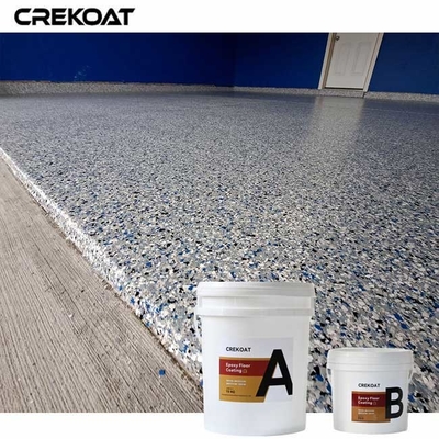 Verbesserte UV-Stabilität Epoxy-Bodenbeschichtung mit Flocken zur Verhinderung von Farbverblendungen