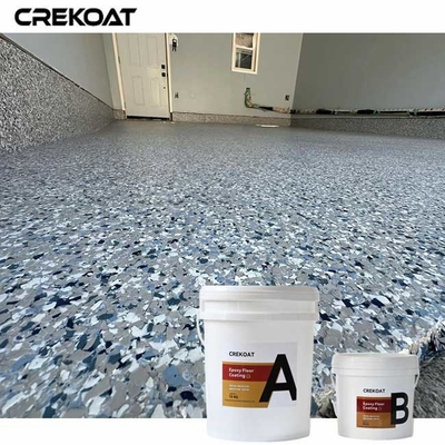Hohe Druckfestigkeit Flachbodenbeschichtung Epoxy-textured Oberfläche für besseren Griff