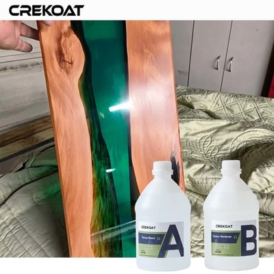 Holz durchsichtige Schicht Epoxy Heilmittel zu hohem glänzenden Finish, das Gelbfärbung widersteht