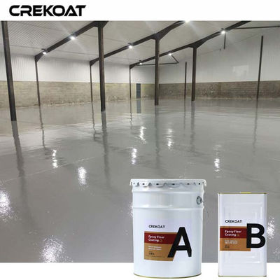 Fast Cure Epoxy Floor Paint with 5:1 Mix Ratio and 20Kg/Bucket Packaging for Long Lasting 12 Months Shelf Life