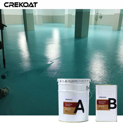 Food Factory Industrial Epoxy Floor Paint with 5:1 Mix Ratio, 12 Months Shelf Life, and 20Kg/Bucket Packaging