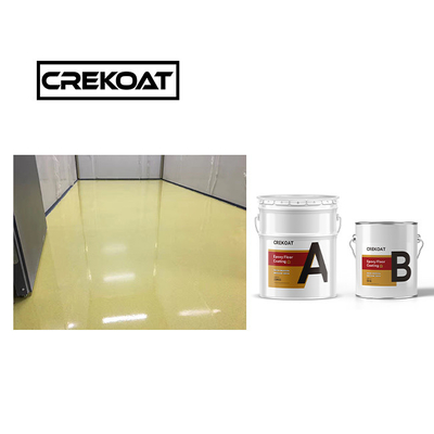 3 mm Wasserbasierte Epoxy-Beschichtung Betonfußbodenfarbe Lösungsmittel getragenen Haftung
