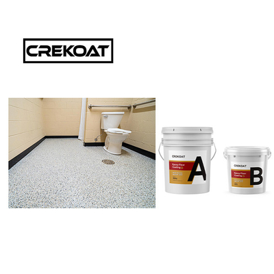 Niedrig-VOC-Dekorative Epoxidharz-Bodenbeschichtung 3 mm hoch