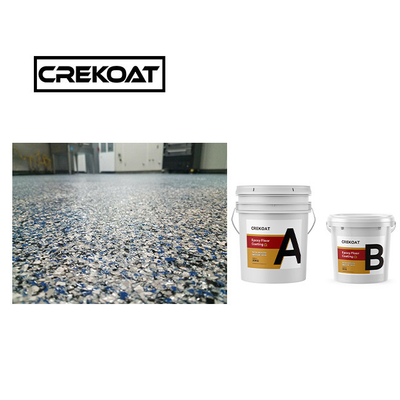 Polyaspartische Dekorationsfarbe für Epoxy-Bodenbelag