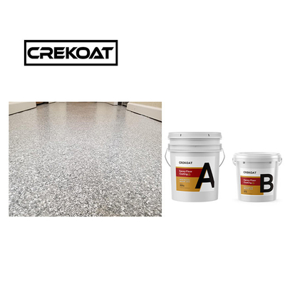 2Epoxy-Harz-Bodenbeschichtung ohne Schälen Epoxy-Multi-Flake-Beschichtung