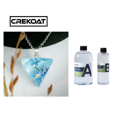 Hochglanz-Selbst, der Crystal Clear Epoxy Resin For-Schmuck-Tischplatte planiert