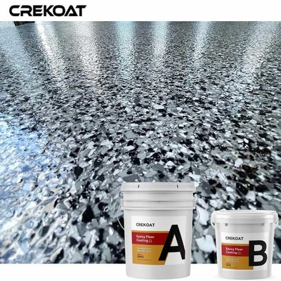 Überlegener verpfändender blauer Flocken-Epoxy-Kleber Boden beschichtende Mischungsdurability Naturally De Foaming