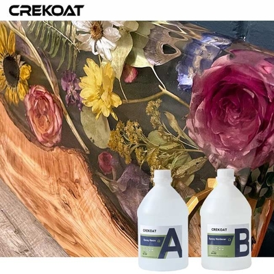 Glanzendes, klares Epoxidharz, ideal für die Erhaltung organischer Elemente wie Blumen