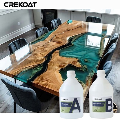 Epoxidharz wie Wasser tief gießen Einzigartige Farboptionen für anpassbare Designs